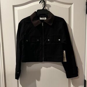 No Boundaries Black and Brown Jacket